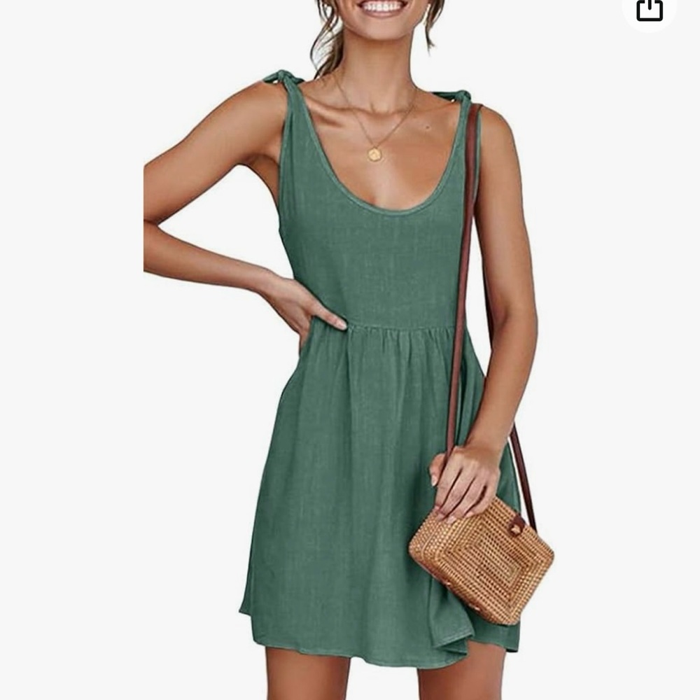 Summer linen dress